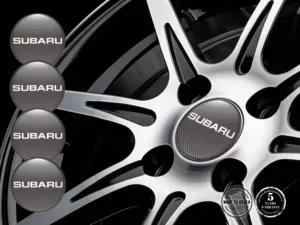 Subaru Ruota Distintivo Stile Loghi Cupola Custom
